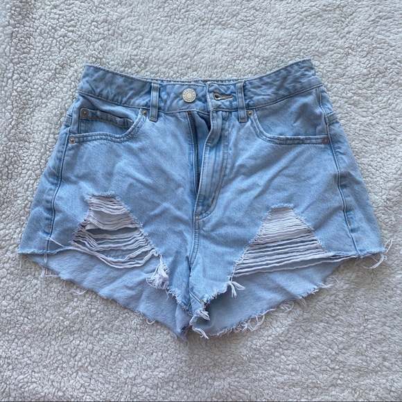 Garage high waisted shorts